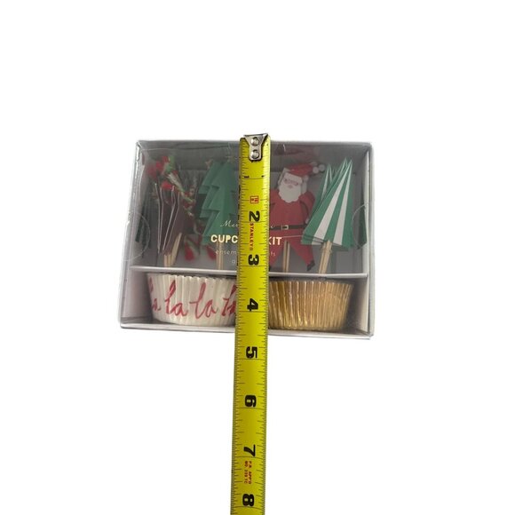 Meri Meri Cupcake Liners Toppers Baking Kit Christmas Party - Picture 4 of 6